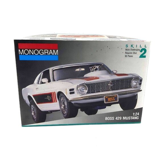 Monogram Boss 429 Mustang Scale 1:24 with Box 2728 Pre-Assembled READ Condition - Picture 10 of 13
